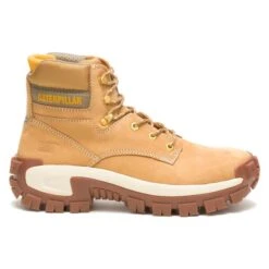 Men's CAT Invader Hi Steel Toe Boots -SafeStep Outfitters 1 650 cat invader hi steel toe boots honey reset