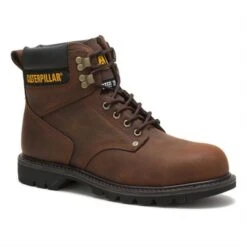 Men's CAT Second Shift Steel Toe Boots 23 Men's CAT Second Shift Steel Toe Boots -SafeStep Outfitters 1 650 cat second shift steel toe dark brown