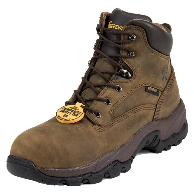 Men's Chippewa Boots 6" Graeme Composite Toe Waterproof 4 Men's Chippewa Boots 6" Graeme Composite Toe Waterproof - Image 2