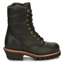 Men's Chippewa Boots 9" SUPER DNA 400G Steel Toe Waterproof 30 Men's Chippewa Boots 9" SUPER DNA 400G Steel Toe Waterproof -SafeStep Outfitters 1 650 chippewa boots 9 super dna 400g steel toe waterproof black