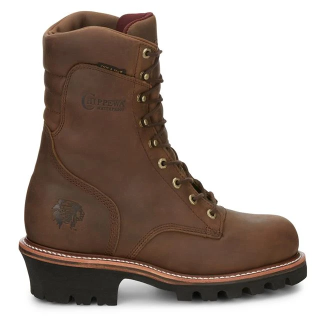 Men's Chippewa Boots 9" SUPER DNA 400G Steel Toe Waterproof 4 Men's Chippewa Boots 9" SUPER DNA 400G Steel Toe Waterproof - Image 2