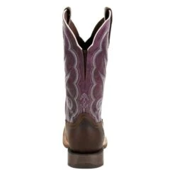Women's Durango Lady Rebel Pro Ventilated Western Boots -SafeStep Outfitters 1 650 durango lady rebel pro ventilated western boots oiled brown plum