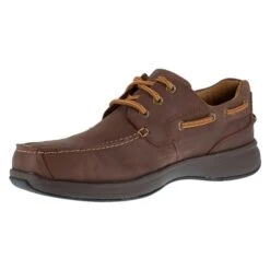 Men's Florsheim Bayside Steel Toe -SafeStep Outfitters 1 650 florsheim bayside steel toe brown