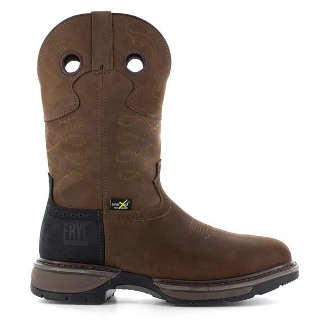 Men's Frye Supply 10" Western Met Guard Steel Toe Boots 4 Men's Frye Supply 10" Western Met Guard Steel Toe Boots - Image 2