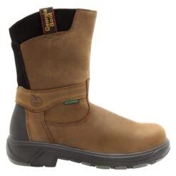 Men's Georgia 10" FLXpoint Pull-On Composite Toe Waterproof Boots -SafeStep Outfitters 1 650 georgia 10 flxpoint pull on composite toe waterproof brown