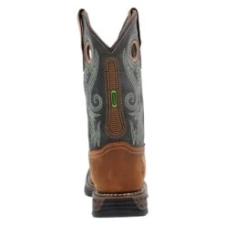 Men's Georgia 11" Carbo-Tec FLX Pull-On Square Waterproof Toe Boots 10 Men's Georgia 11" Carbo-Tec FLX Pull-On Square Waterproof Toe Boots -SafeStep Outfitters 1 650 georgia 11 carbo tec flx pull on square toe waterproof boots brown navy