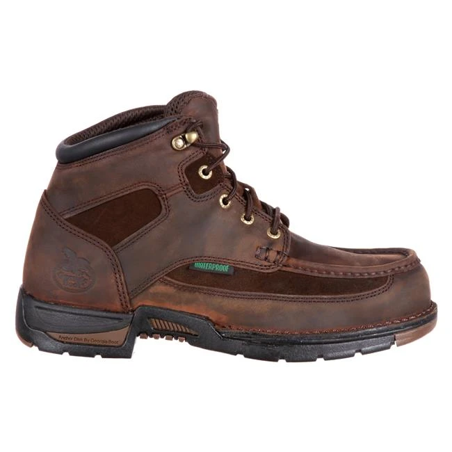 Men's Georgia 6" Athens Work Moc Toe Steel Toe Waterproof Boots 4 Men's Georgia 6" Athens Work Moc Toe Steel Toe Waterproof Boots - Image 2