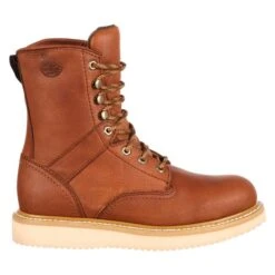 Men's Georgia 8" Wedge Boots -SafeStep Outfitters 1 650 georgia 8 wedge barracuda gold