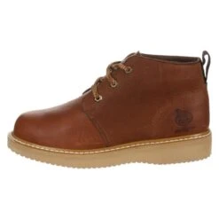 Men's Georgia Farm And Ranch Wedge Chukka Boots -SafeStep Outfitters 1 650 georgia farm and ranch wedge chukka brown
