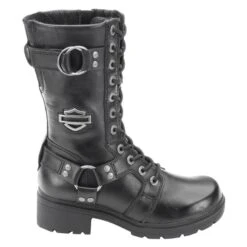 Women's Harley Davidson Footwear Eda Side-Zip Boots 14 Women's Harley Davidson Footwear Eda Side-Zip Boots -SafeStep Outfitters 1 650 harley davidson footwear eda side zip black