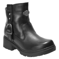 Women's Harley Davidson Footwear Madera Side-Zip Boots -SafeStep Outfitters 1 650 harley davidson footwear madera side zip black
