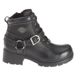 Women's Harley Davidson Tegan Side-Zip Boots 14 Women's Harley Davidson Tegan Side-Zip Boots -SafeStep Outfitters 1 650 harley davidson tegan side zip black