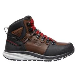 Men's Keen Utility Red Hook Mid Waterproof Boots 9 Men's Keen Utility Red Hook Mid Waterproof Boots -SafeStep Outfitters 1 650 keen utility red hook mid waterproof boots tobacco black