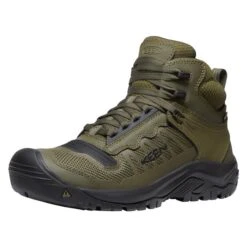 Men's Keen Utility Reno Mid KBF Waterproof Boots 30 Men's Keen Utility Reno Mid KBF Waterproof Boots -SafeStep Outfitters 1 650 keen utility reno mid kbf waterproof boots dark olive black