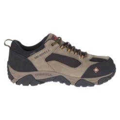Men's Merrell Work Moab Onset Composite Toe Waterproof -SafeStep Outfitters 1 650 merrell work moab onset composite toe waterproof walnut