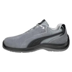 Men's Puma Safety Touring Low Hydro-Suede Fiberglass Toe -SafeStep Outfitters 1 650 puma safety touring low hydro suede fiberglass toe gray black