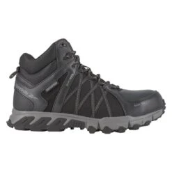 Men's Reebok Trailgrip Work AT Waterproof -SafeStep Outfitters 1 650 reebok trailgrip work at waterproof black gray