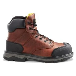 Men's Terra 6" Patton Composite Toe Waterproof Boots -SafeStep Outfitters 1 650 terra 6 patton composite toe waterproof boots brown
