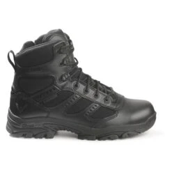 Men's Thorogood 6" The Deuce Composite Toe Side-Zip Waterproof Boots -SafeStep Outfitters 1 650 thorogood 6 the deuce composite toe side zip waterproof black