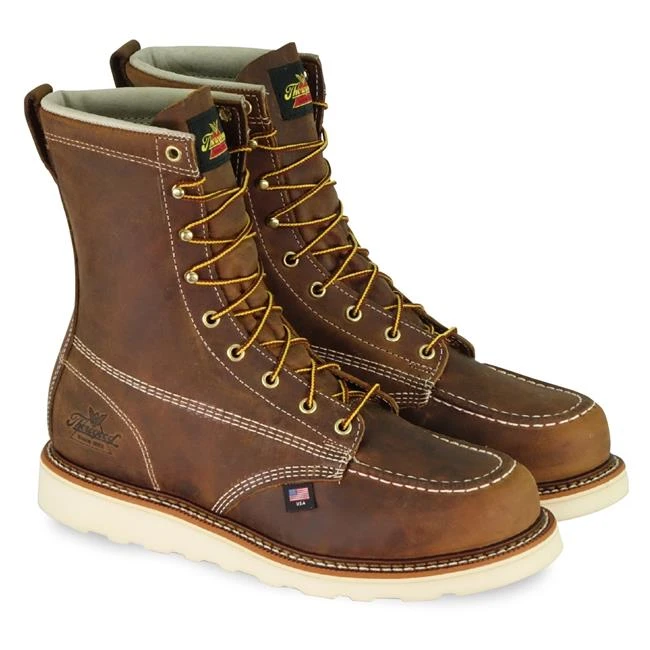 Men's Thorogood 8" American Heritage Trail Wedge Boots 4 Men's Thorogood 8" American Heritage Trail Wedge Boots - Image 2