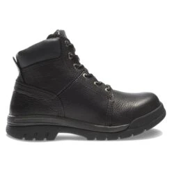 Men's Wolverine 6" Marquette Steel Toe Boots -SafeStep Outfitters 1 650 wolverine 6 marquette steel toe black