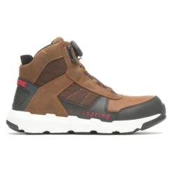 Men's Wolverine 6" Rev Ultraspring Durashock LX Composite Toe Waterproof Boots -SafeStep Outfitters 1 650 wolverine 6 rev ultraspring durashock boa composite toe waterproof boots brown