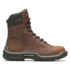 Men's Wolverine 8" Raider Durashocks Composite Toe Waterproof Boots -SafeStep Outfitters 1 650 wolverine 8 raider durashocks composite toe waterproof boots peanut
