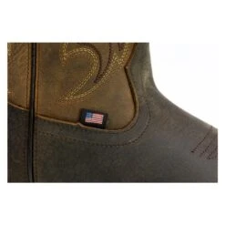 Men's Thorogood American Heritage Square Toe Wellington Steel Toe Boots -SafeStep Outfitters 11 650 thorogood american heritage square toe wellington steel toe boots crazyhorse