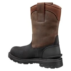 Men's Carhartt 11" Ironwood Wellington 400G Alloy Toe Waterproof Boots 12 Men's Carhartt 11" Ironwood Wellington 400G Alloy Toe Waterproof Boots -SafeStep Outfitters 2 1001 carhartt 11 ironwood wellington 400g alloy toe waterproof boots dark brown black