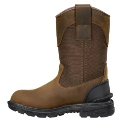 Women's Carhartt 11" Ironwood Wellington Alloy Toe Waterproof Boots -SafeStep Outfitters 2 1001 carhartt 11 ironwood wellington alloy toe waterproof boots brown2