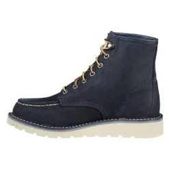 Women's Carhartt 6" Moc Toe Wedge Waterproof Boots -SafeStep Outfitters 2 1001 carhartt 6 moc toe wedge waterproof boots navy2