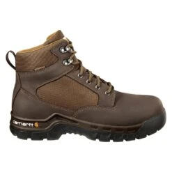 Men's Carhartt 6" Rugged Flex Waterproof Steel Toe Work Boots -SafeStep Outfitters 2 1001 carhartt 6 rugged flex waterproof steel toe work boots chocolate brown oil tanned
