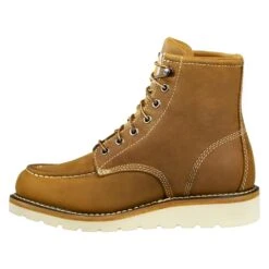 Women's Carhartt 6" Wedge Moc Toe Waterproof Boots -SafeStep Outfitters 2 1001 carhartt 6 wedge moc toe waterproof boots light bison oil tanned