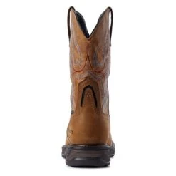 Men's Ariat 11" Workhog XT H2O Wide Sqare Carbon Toe Waterproof Boots 9 Men's Ariat 11" Workhog XT H2O Wide Sqare Carbon Toe Waterproof Boots -SafeStep Outfitters 2 650 ariat 11 workhog xt h2o wide square carbon toe waterproof boots destressed brown bravo brown