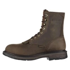 Men's Ariat 8" Workhog Composite Toe Waterproof Boots 9 Men's Ariat 8" Workhog Composite Toe Waterproof Boots -SafeStep Outfitters 2 650 ariat 8 workhog composite toe waterproof oily distressed brown