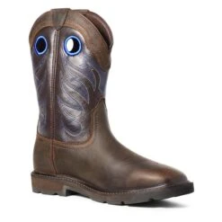 Men's Ariat Groundwork Wide Square Toe Waterproof Boots 10 Men's Ariat Groundwork Wide Square Toe Waterproof Boots -SafeStep Outfitters 2 650 ariat groundwork wide square toe waterproof boots brown after dark