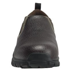 Women's Avenger Flight Slip-On Alloy Toe -SafeStep Outfitters 2 650 avenger flight slip on alloy toe brown2