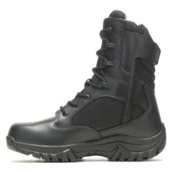 Women's Bates GX X2 Tall Side-Zip Dryguard Waterproof Boots -SafeStep Outfitters 2 650 bates gx x2 tall side zip dryguard waterproof boots black2