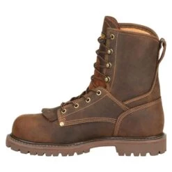 Men's Carolina 8" 28 Series Waterproof Boots -SafeStep Outfitters 2 650 carolina 8 28 series waterproof boots brown