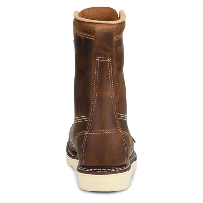 Men's Carolina 8" Domestic Moc Toe Wedge Boots 5 Men's Carolina 8" Domestic Moc Toe Wedge Boots - Image 3