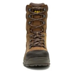 Men's CAT 8" Accomplice X Steel Toe Waterproof Boots -SafeStep Outfitters 2 650 cat accomplice x 8 steel toe waterproof boots real brown