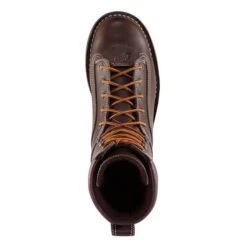 Men's Danner 8" Quarry USA GTX Alloy Toe Boots -SafeStep Outfitters 2 650 danner 8 quarry usa gtx alloy toe brown
