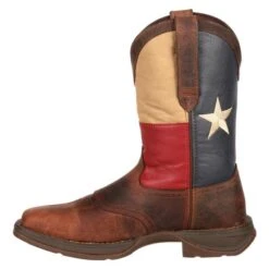 Men's Durango 11" Rebel Flag Boots -SafeStep Outfitters 2 650 durango 11 rebel flag brown texas flag