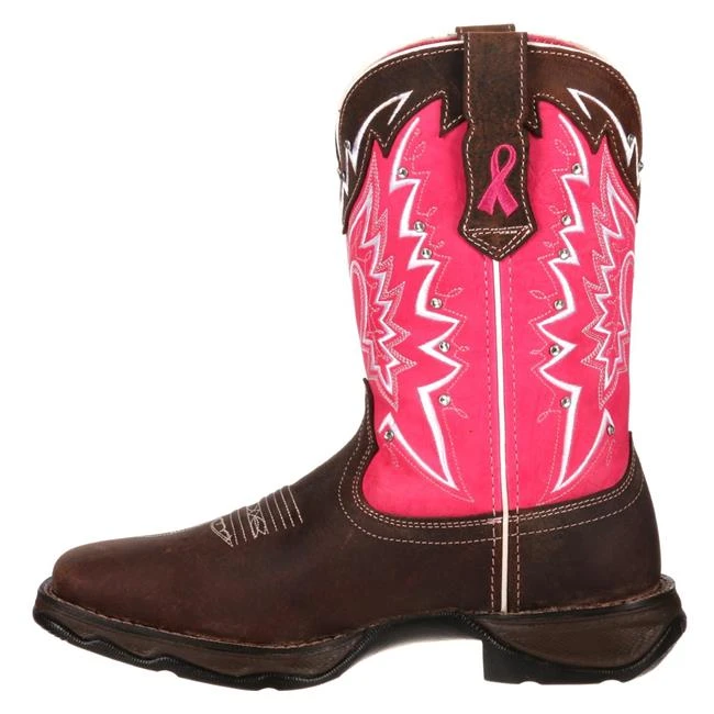 Women's Durango Lady Rebel Pink Ribbon Boots 5 Women's Durango Lady Rebel Pink Ribbon Boots - Image 3