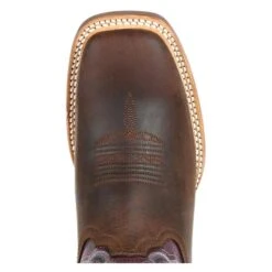 Women's Durango Lady Rebel Pro Ventilated Western Boots -SafeStep Outfitters 2 650 durango lady rebel pro ventilated western boots oiled brown plum