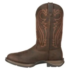 Men's Durango Rebel Western Round Toe Boots -SafeStep Outfitters 2 650 durango rebel western round toe chocolate wyoming