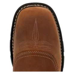 Men's Georgia 11" Carbo-Tec FLX Pull-On Square Waterproof Toe Boots 11 Men's Georgia 11" Carbo-Tec FLX Pull-On Square Waterproof Toe Boots -SafeStep Outfitters 2 650 georgia 11 carbo tec flx pull on square toe waterproof boots brown navy