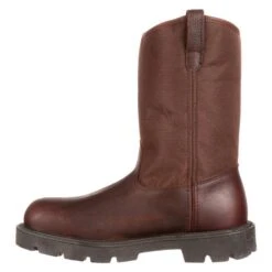 Men's Georgia 11" Homeland Steel Toe Waterproof Boots -SafeStep Outfitters 2 650 georgia 11 homeland steel toe waterproof brown