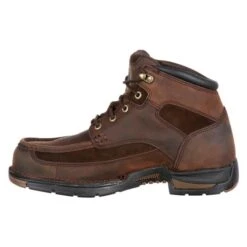 Men's Georgia 6" Athens Work Moc Toe Steel Toe Waterproof Boots 11 Men's Georgia 6" Athens Work Moc Toe Steel Toe Waterproof Boots -SafeStep Outfitters 2 650 georgia 6 athens work moc toe steel toe waterproof brown