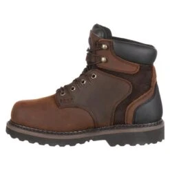 Men's Georgia 6" Brookville Steel Toe Waterproof Boots 11 Men's Georgia 6" Brookville Steel Toe Waterproof Boots -SafeStep Outfitters 2 650 georgia 6 brookville steel toe waterproof dark brown